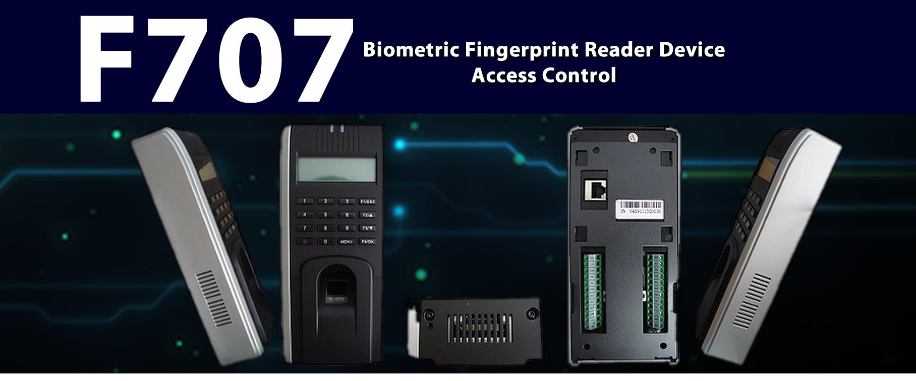 F707 biometric Fingerprint reader device